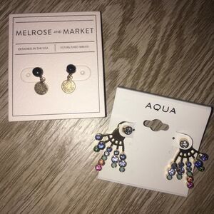 — Nordstrom — 2Pair Designer Earrings NWT